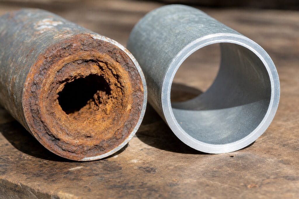 Why your old galvanized drains keep clogging