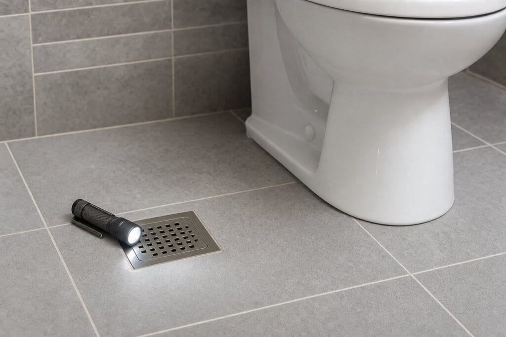 Why one bathroom smells like sewer